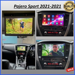 Mitsubishi Pajero Sport 2020-2022-23จอแอนดรอยตรงรุ่นพร้อมกล่อง #canbus ควบคุมกล้อง360ปลั๊กตรงรุ่นไม่ตัดสายไฟ ขนาด10นิ้ว