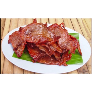 หมูแดดเดียวแม่ค้าทำเองสูตรอีสานแชบๆจร้าขีดละ40เท่านั้น