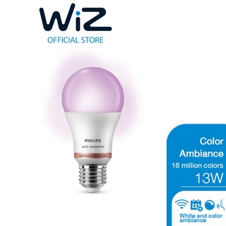 Philips WiZ Color Ambiance Bulb หลอดไฟเปลี่ยนสีอัจฉริยะ เปลี่ยนสีได้ 16 ล้านสี 13 วัตต์