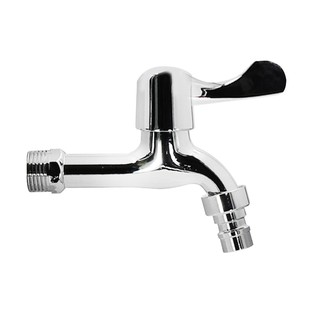 ก๊อกล้างพื้น 1 ทาง HONS BT1004 ก๊อกล้างพื้น ก๊อกน้ำ ห้องน้ำ WALL FAUCET HONS BT1004 1-WAY CHROME