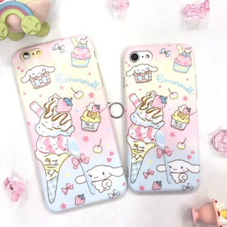 เคสชินนามอน tpuนิ่มทั้งอัน คลุมเครื่อง i5,6,6+,7,7+