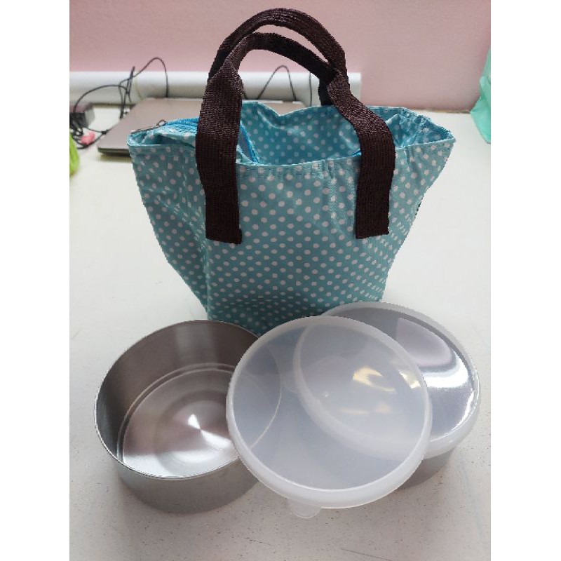 ชุดกล่องอาหารพร้อมกระเป๋า Besico