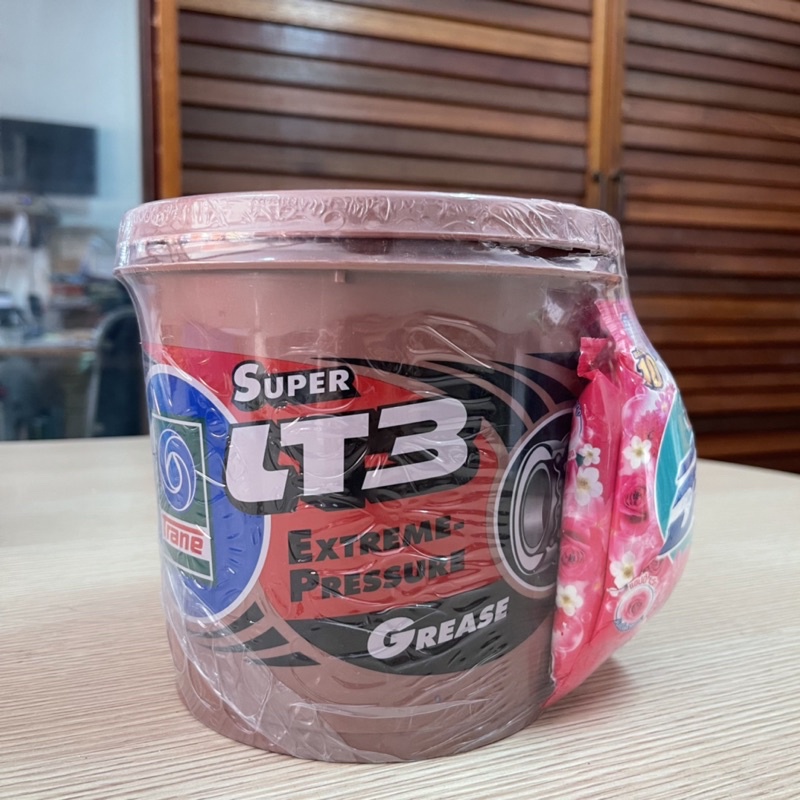 จาระบี เทรน ซุปเปอร์ LT3 Extream Pressure Grease ขนาด 2 กิโลกรัม (แถมผงซักฟอก)