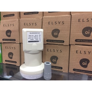 หัวรับสัญญาณ ELSYS. หัวรับสัญญาณดาวเทียม หัว LNB แบบ1ขั้ว ใช้กับจานระบบ KU/ระบบจานทึบ..ทุกรุ่นทุกยี่ห้อ