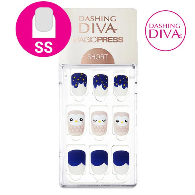 (พร้อมส่ง) Dashing Diva Magic Press MDR226SS (1กล่อง=30เล็บ)