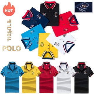 POLO Warrix เสื้อโปโลวาริกซ์ วอริกซ์ รุ่น Classic Polo แขนสั้น คอปก สีล้วน ใส่สบายไม่ต้องรีด รหัส เสื้อโปโลแขนสั้น ผ้าเรยอน แบบแห้งเร็ว ปักลาย แฟชั่นฤดูร้อน สําหรับผู้ชาย