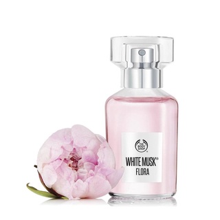 (แถม!!มาส์กหน้า89฿)The Body Shop White Musk Flora Eau De Toilette 60 ml. เดอะ บอดี้ ช้อป น้ำหอม