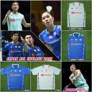 เสื้อกีฬาแบดมินตัน ทีมชาติญี่ปุ่น All England 2022