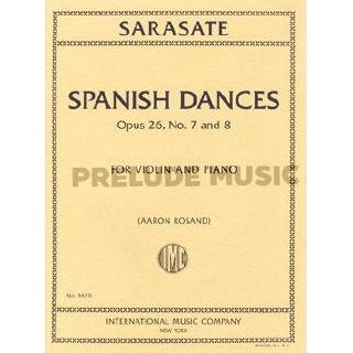 (Violin and Piano) Sarasate: Spanish Dances op.26/7/8 (IMC3620)