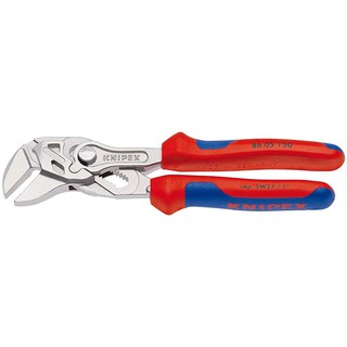 KNIPEX 86 05 150 ประแจท่อและคีมปั๊มน้ำ ประแจคีม คีม และ ประแจในเครื่องมือตัวเดียว