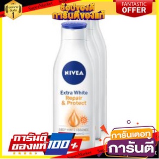 💝งาม💝 NIVEA EXTRA REPAIR&amp;PROTECT นีเวีย เอ็กตร้าไวท์ รีแพร์แอนด์โพรเทค โลชั่น SPF30 PA++ ขนาด 100ml แพ็ค3ขวด 👄💅