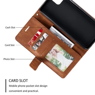 เคส Casing for Realme 15T 15 14 14T 13 12 Pro+ 12X 5G 11X 11 9 9i 6 5 7 Pro C3 C11 C17 7i 5i 5S 6S 6i Flip Cover Phone Case PU Leather with Card Slot เคสโทรศัพท์หนัง ฝาพับ พร้อมช่องใส่บัตร สําหรับ