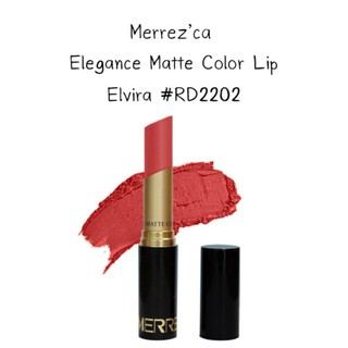 MerrezCa Elegance Matte Color Lip #RD2202 Elvira