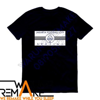 ADIDAS เสื้อยืด ลาย Combed 30S DISTRO JAKARTA FOOTBALL CITY ราคาถูก!