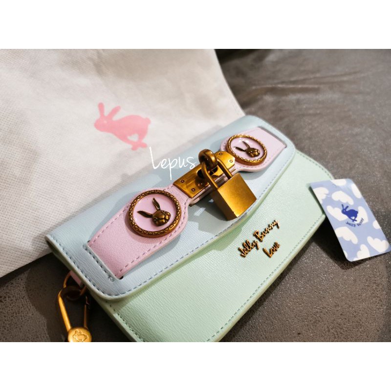 jelly bunny​ wallet wristlet 2020​ กระเป๋าสตางค์​   สีพาสเทล​ ** ของแท้​ 100%  **