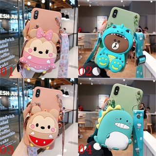 Cartoon VIVO V23 5G V23E V21 V21E V20SE V20 Pro V20Pro Y20 V5+ V5S V5 plus Dinosaur Bear Mickey Minnie เคมืถื Soft TPU Phone Case