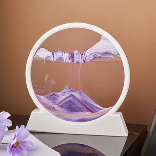 ของแต่งห้องนอน ❥Light Luxury 3D Flowing Sand Painting Ornaments Creative Gift Birth ของขวัญวันเกิดการบีบอัดวันเกิดศิลปะน