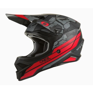 ONEAL 3SRS Helmet CAMO V.22 Black/Red