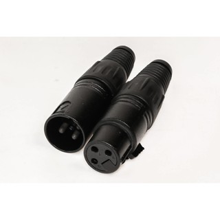 [TAICAM] 1คู่ 3 pin XLR Female MIC แจ็คเสียบสายเคเบิ้ลเสียงไมโครโฟน