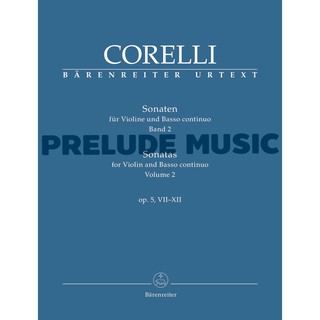 (Violin and Bass Continuo) Corelli, Arcangelo Sonatas for Violin and Basso continuo op. 5, VII-XIIc
