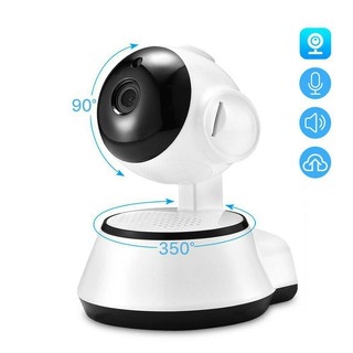 กล้องวงจรปิด V380pro 720P camera Wifi IP Camera  1 ล้านพิกเซล กล้องวงจรปิดไร้สาย คมชัด หันได้รอบทิศทาง