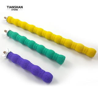 Tianshan Scrub Claw Grinding Rod นกแก้วยืนบาร์แร็คของเล่นอุปกรณ์เสริมสำหรับนก