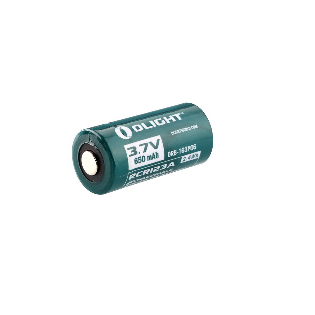 ถ่านชาร์จ Olight RCR123 / 16340 3.7V 650mAh Rechargeable Lithium-ion Li-ion