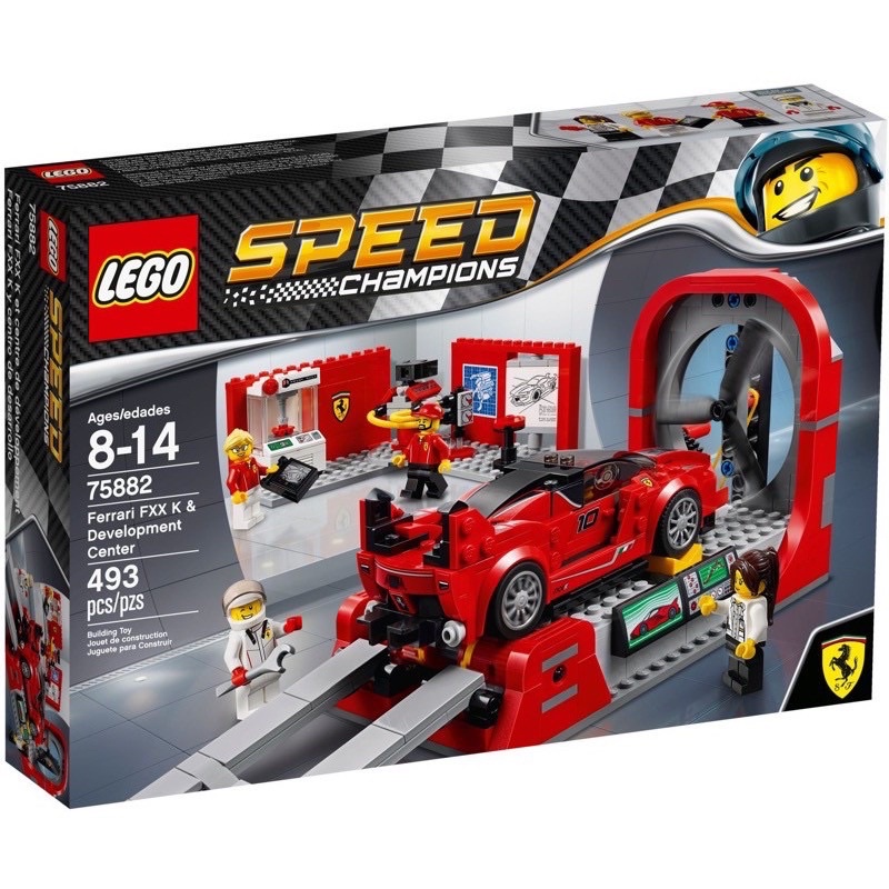 LEGO Speed Champions 75882 Ferrari FXX K & Development Center ของแท้