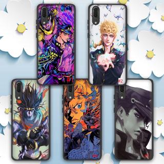 เคสโทรศัพท์มือถือพิมพ์ลาย Jojo  S Bizarre Huawei Y 5 Y 6 Y 7 Y 9 P Smart 2018 / 2019