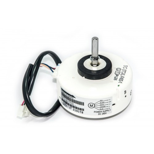 มอเตอร์แฟนคอยล์เครื่องปรับอากาศ ยี่ห้อ Saijo Denki รหัส 6SP511A-00049 ของแท้อะไหล่เบิกศูนย์