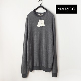 Mango เสื้อไหมพรมแบบใส่ได้ทั้งหญิงและชาย เนื้อผ้าไม่หนา ทอแบบไม่แน่นมาก แต่ใส่แล้่วอุ่นสบาย