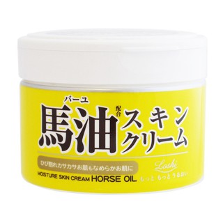 Loshi Horse Oil Moisture Skin Cream 220g*โลชิ ครีมน้ำมันม้าบำรุงผิวให้ชุ่มชื้น