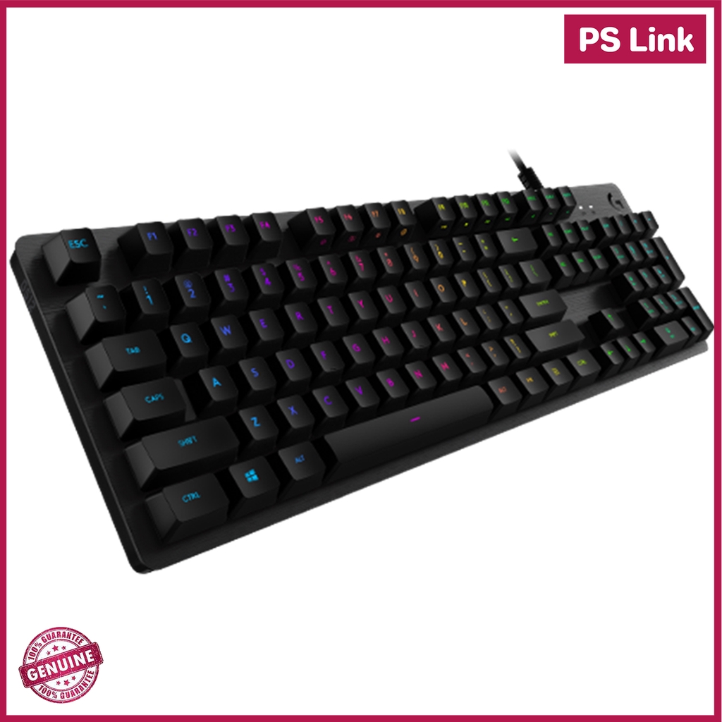 Logitech G512 Mechanical GX Gaming Keyboard (TH/ENG) (คีย์บอร์ดเกมมิ่ง) (Blue Clicky) (920-008950)