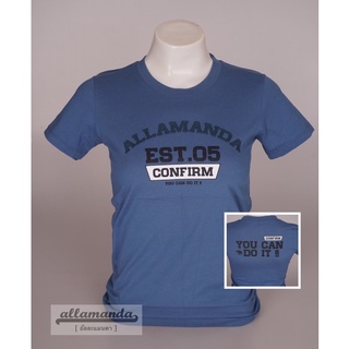 Allamanda By AEIOU  LL03 เสื้อยืด ลาย CONFIRM มีหลายสี ลิขสิทธิ์แท้