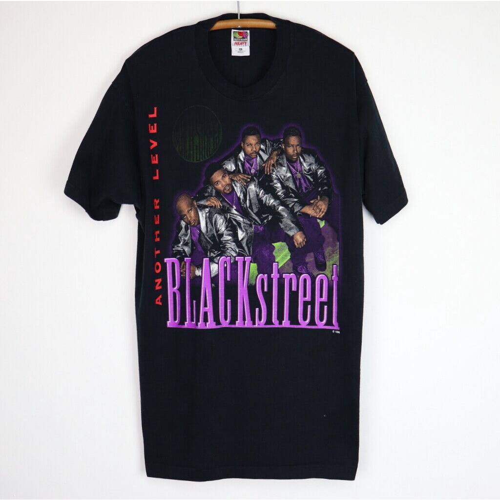 ขายดี เสื้อยืดลําลอง แขนสั้น พิมพ์ลาย Blackstreet No Diggity Tour PDjohk36KDjlkl64 สไตล์วินเทจ คลาสส