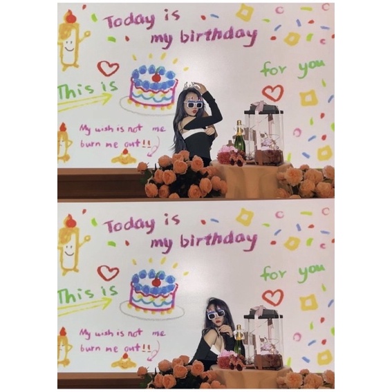 mini projector เครื่องฉายภาพวันเกิด มีของพร้อมส่งฟรี ‼️