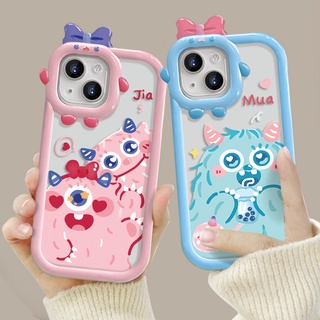 ใหม่ เคสโทรศัพท์มือถือ ลายการ์ตูนมอนสเตอร์ตัวน้อยน่ารัก สําหรับ V23 5G V23PRO V20PRO X50 X50PRO X60 X70 X70PRO X80 T1 5G V25PRO V21 S1