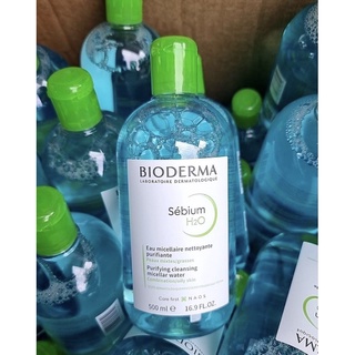 Bioderma Sebium H2O 500 ml (ฝาสีเขียว) 👉Exp.01/2025 ค่ะ