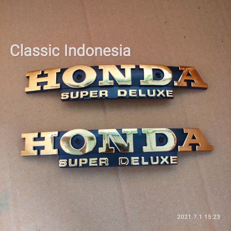 สัญลักษณ์ถัง Honda GL100 ป้าย Honda GL125 Honda GL100 Honda GL125