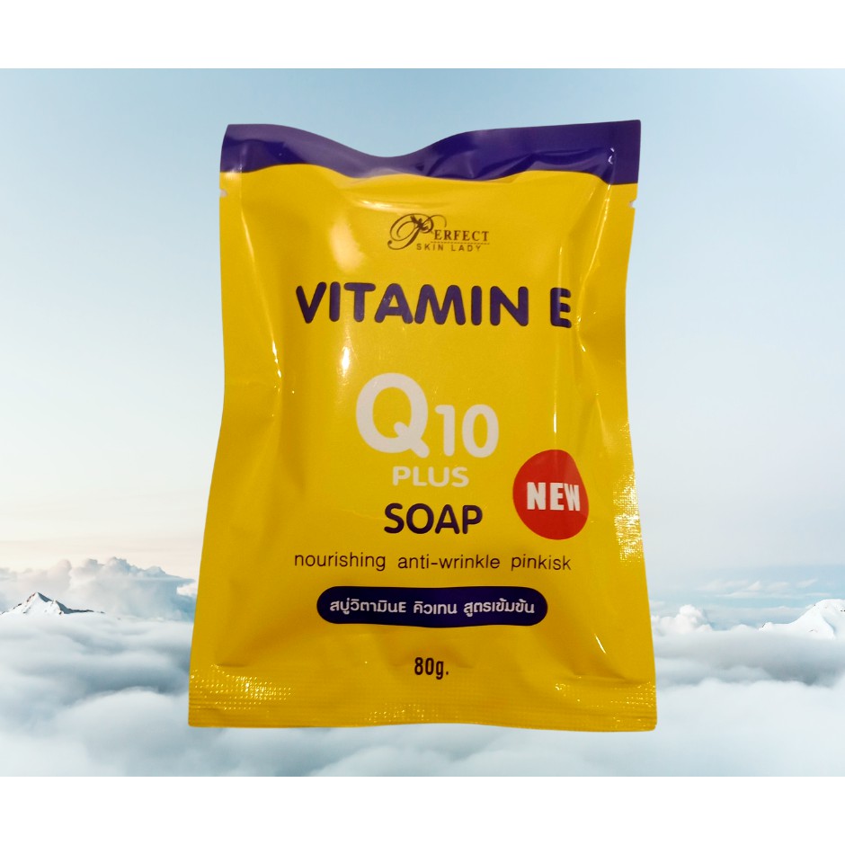 Perfect Skin Lady Vitamin E Q10 Plus Soap 80 g Shopee Thailand