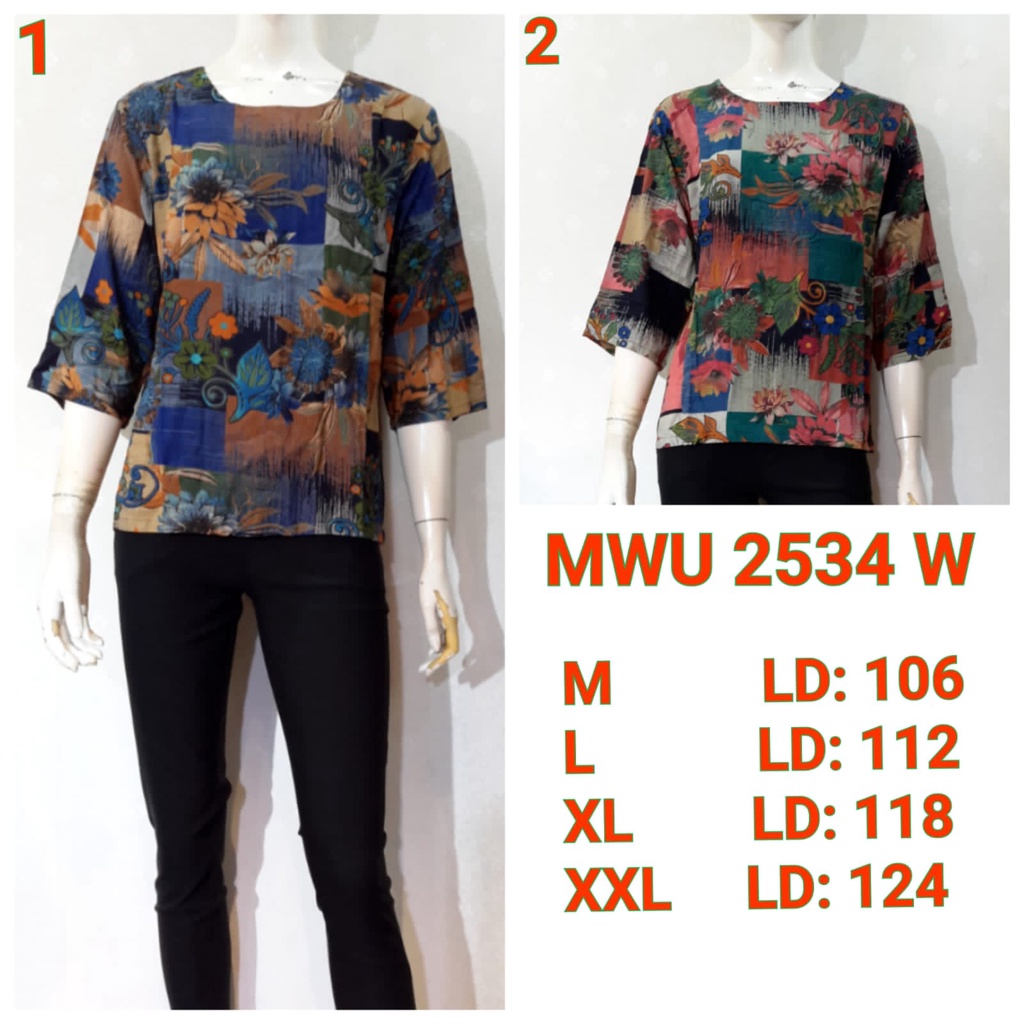 Mwu เสื ้ อเรยอน ผู ้ หญิง 2534W