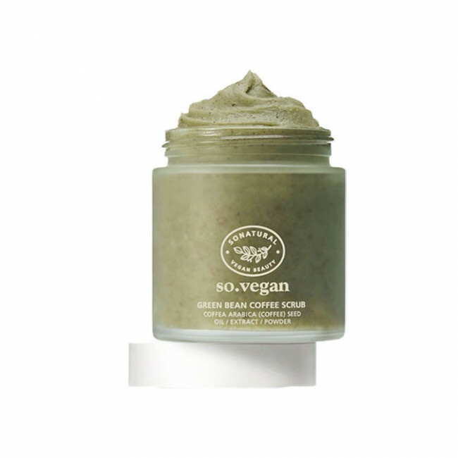 SO Natural So Vegan Green Bean Coffee Scrub 105ml