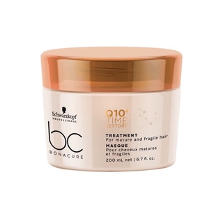 Schwarzkopf bonacure Q10 treatment  masque 200 ml ชวาร์สคอฟ โบนาเคียว คิวเทน มาส์ค ทรีทเม้นท์