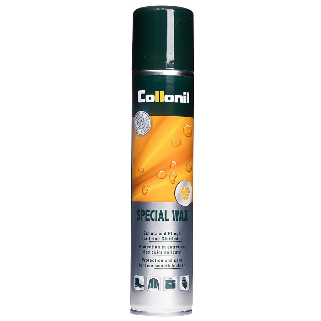 Collonil Special Wax Spray 200ml โคโลนิลแว๊กซ์สเปรย์น้ำยาให้ความเงาสำหรับหนังเงา (รองเท้า/กระเป๋า)