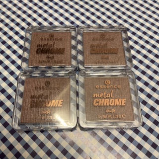 essence metal chrome blush เอสเซนส์ เมทัล โครม บลัชออนเนื้อเมทัลลิก