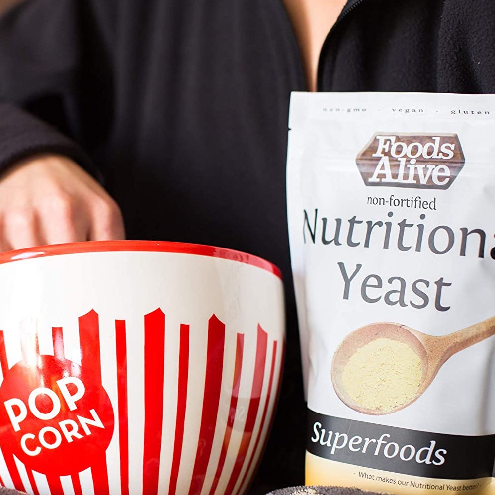 ผงนิวทริชั่นแนลยีสต์ Nutritional Yeast Foods Alive รสชาติเหมือนชีส ...