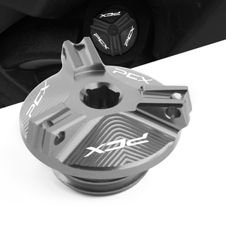 For Honda PCX150 PCX150 2018 2019 Motorcycle Engine Oil Filler Cap Sump Plug Cover Screw Tank Cap Bolt Nut