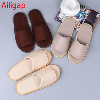 Ailigap รองเท้าแตะผ้าฝ้ายกันลื่น 8