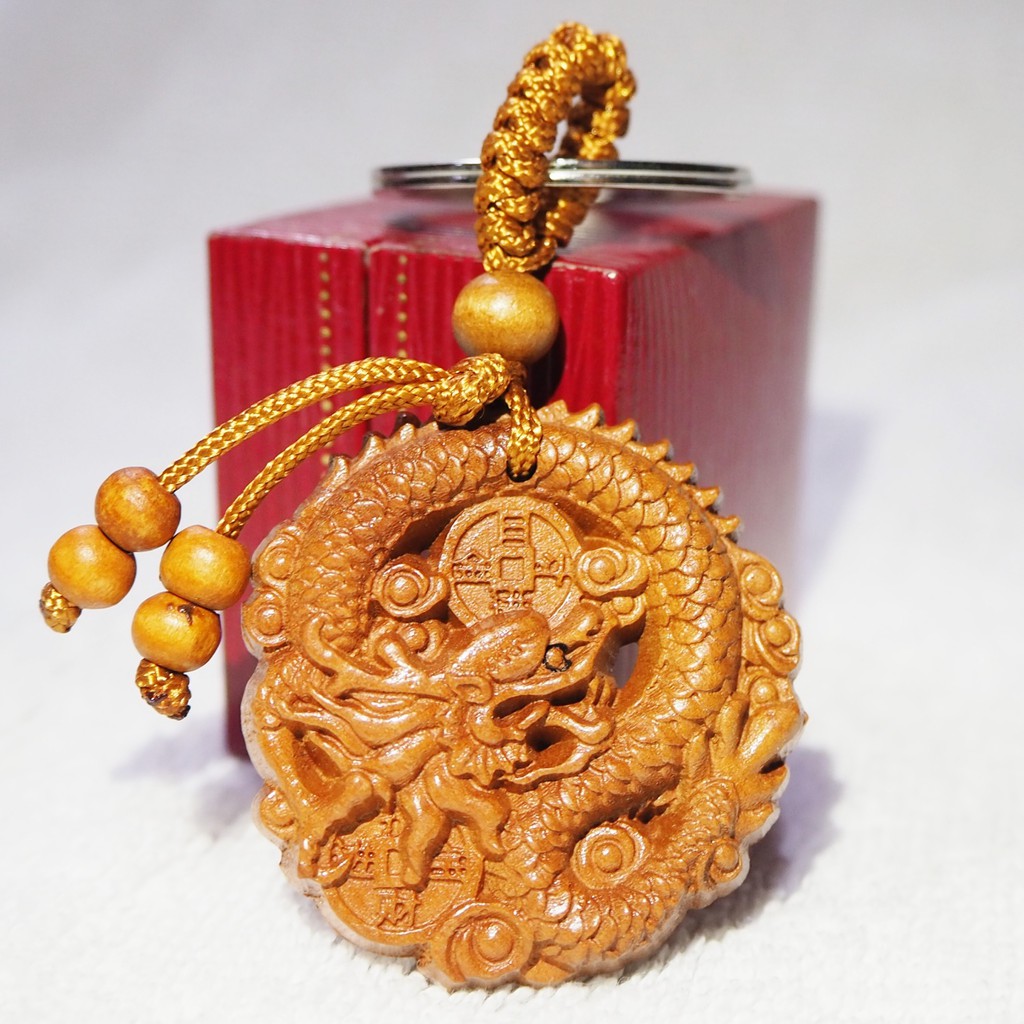 Dragon Lucky มังกรแห่งความโชคดี เป็นสัญลักษณ์แห่งพลังอำนาจ ความแข็งแกร่ง ความดีงาม งานไม้สวยงาม ของขวัญ เสริมดวงแก้ปีชง