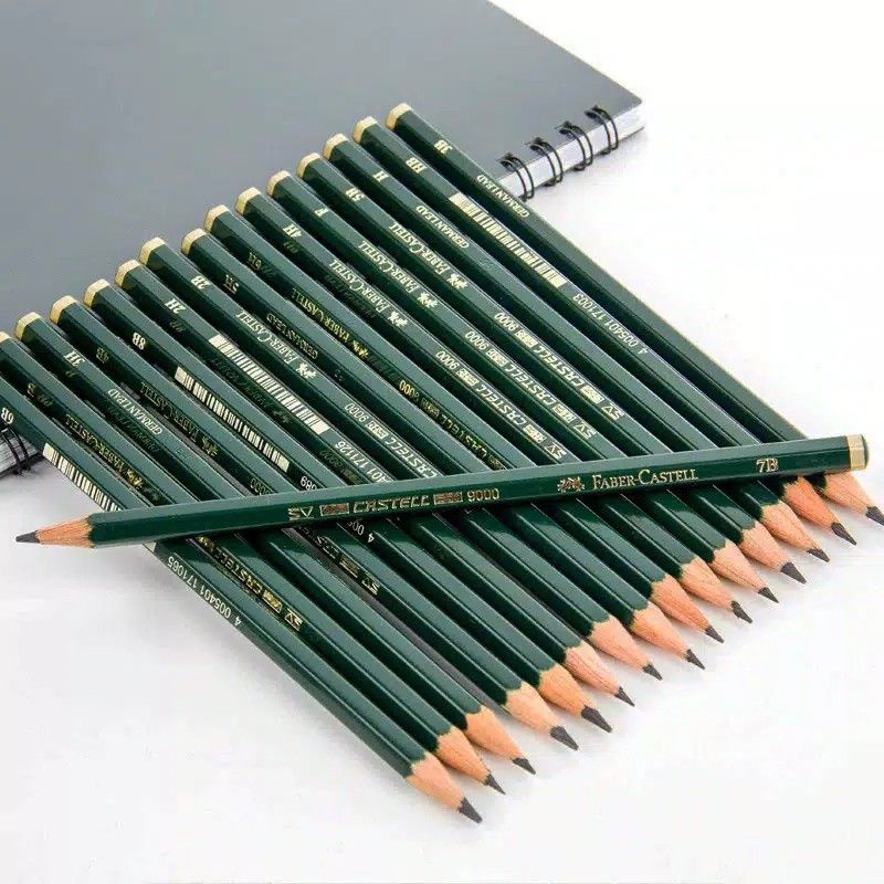 Faber Castell ดินสอสมบูรณ์ - F/H/2H/3H/4H/5H/6H/B/2B/3B/4B/5B/6B/7B/8B/HB